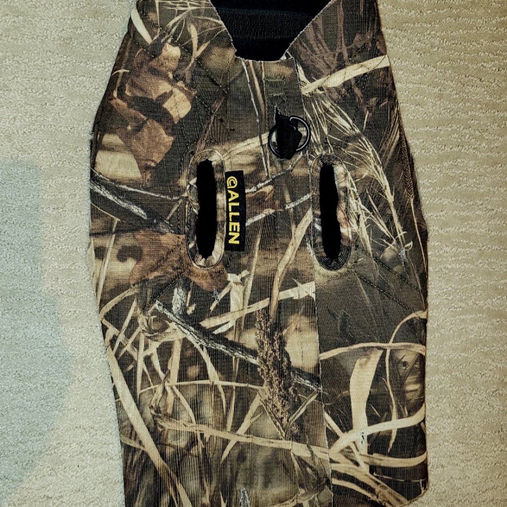 Allen, Harness for a Medium-Large size Dog, Camouflauge/Black
